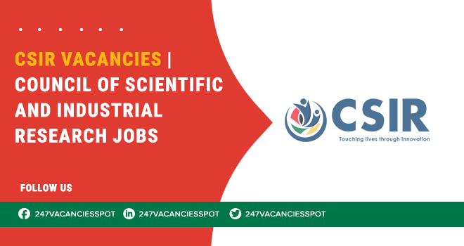 CSIR Vacancies | Explore Roles in Health and Robotics 