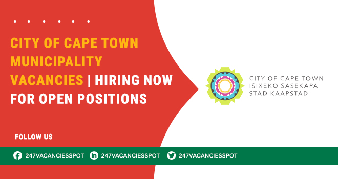 City of Cape Town Municipality Vacancies in Public Services
