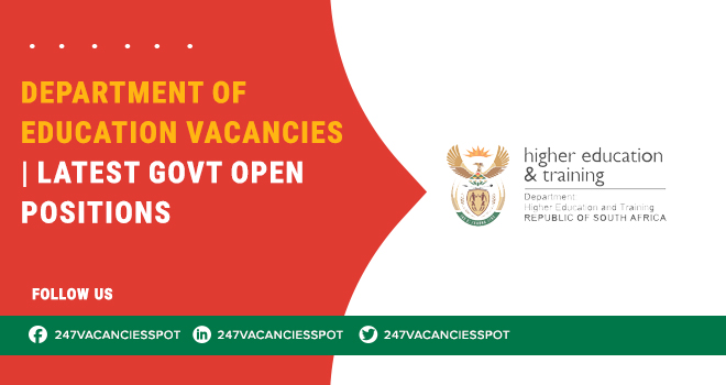 Department of Education Vacancies: From Classroom to Office Roles Department of Education Vacancies: From Classroom to Office Roles