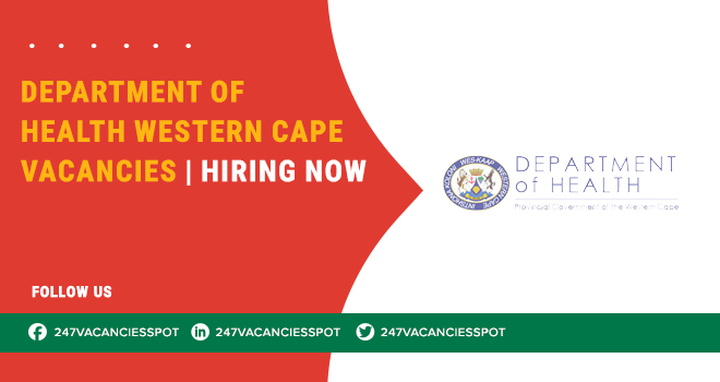 Department of Health Western Cape Vacancies for Medical and Nursing Roles Department of Health Western Cape Vacancies for Medical and Nursing Roles