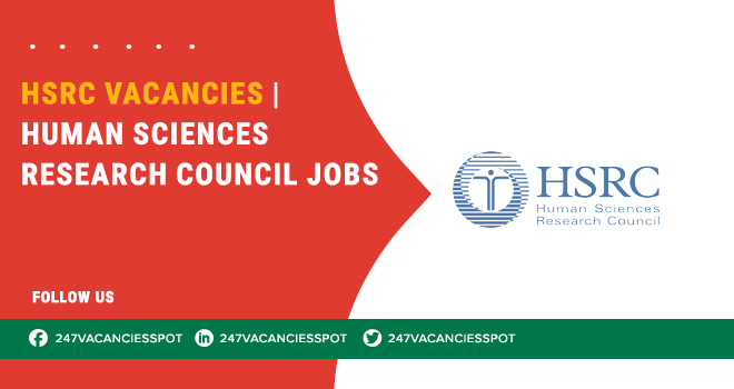 HSRC Vacancies in Public Impact Research - Apply Online