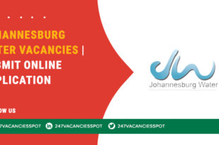 Johannesburg Water Vacancies