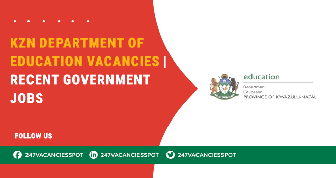 KZN Department of Education Vacancies | Hiring Online