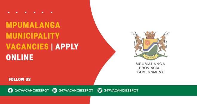 Mpumalanga Municipality Vacancies in Local Government | Register Online