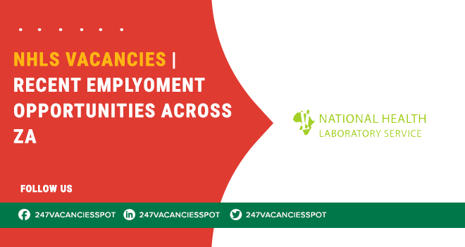 NHLS Vacancies | South African National Government Institution