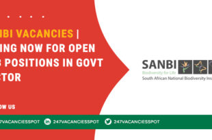 SANBI Vacancies