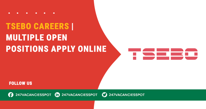 Tsebo Careers for Professionals in Cleaning and Facilities