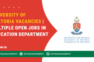University Of Pretoria Vacancies